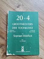 Blokfluit studie boek, Muziek en Instrumenten, Bladmuziek, Les of Cursus, Blokfluit, Gebruikt, Ophalen of Verzenden