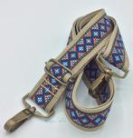 502b Tashengsel Aztec ruitjes motief bagstrap strap BEIGE, Nieuw, Beige, Overige typen, Verzenden