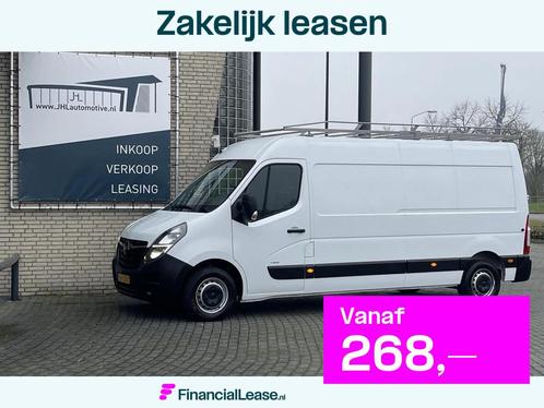 Opel Movano 2.3 Turbo L3H2*AUTO*HAAK*IMPERIAAL*A/C*TEL*CRUIS, Auto's, Bestelauto's, Bedrijf, Lease, Financial lease, ABS, Airconditioning