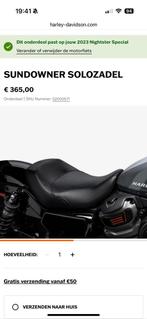 Sundowner zadel Harley Davidson, Motoren, Ophalen of Verzenden, Gebruikt