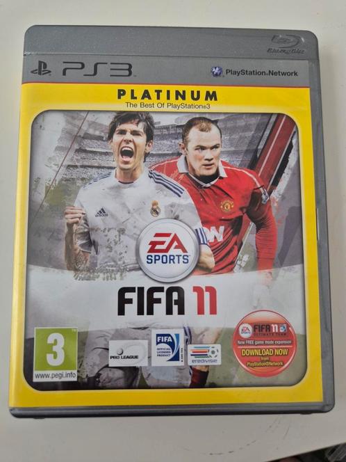FIFA 11, PS3, Spelcomputers en Games, Games | Sony PlayStation 3, Zo goed als nieuw, Sport, 3 spelers of meer, Vanaf 3 jaar, Ophalen of Verzenden