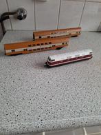 Pico locomotief met 2 wagons., Overige merken, Ophalen of Verzenden, Zo goed als nieuw, Gelijkstroom