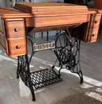 Antieke Singer Naaimachine Tafel met naaimachine, Ophalen of Verzenden