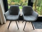 Eetkamerstoelen, Huis en Inrichting, Stoelen, Ophalen, Zo goed als nieuw, Grijs, Vijf, Zes of meer stoelen