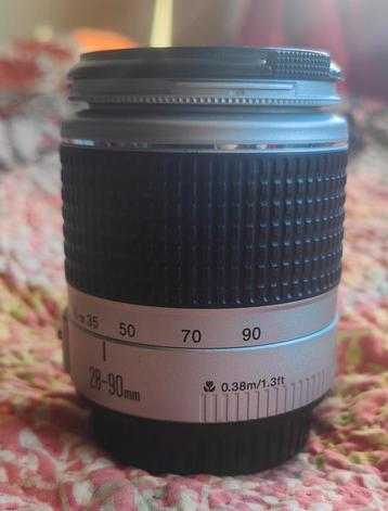 Canon EF lens 28-90mm incl. lensdoppen aangeboden beschikbaar voor biedingen