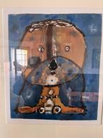 Olof limited edition schilderij, Ophalen