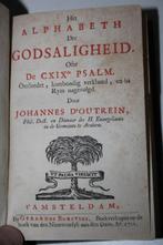 Johannes d' Outrein - Psalm 119 (1701 + Datheen), Boeken, Godsdienst en Theologie, Ophalen of Verzenden, Gelezen, Christendom | Protestants