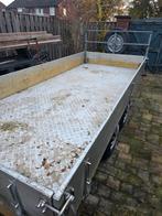 tandemasser plateauwagen, Auto diversen, Aanhangers en Bagagewagens, Ophalen, Gebruikt