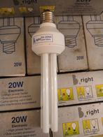 Spaarlampen 20 watt  E27 fitting 12 stuks nieuw merk, Ophalen of Verzenden, Zo goed als nieuw, E27 (groot)