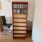 Dvd/cdkast massief kersenhout h190xb17xd72,5, Huis en Inrichting, Woonaccessoires | Cd- en Dvd-rekken, Ophalen, Hout, Cd's
