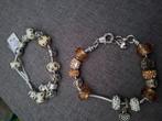 Leuke Pandora lijkende armbandjes, Ophalen of Verzenden, Zo goed als nieuw, Zilver, Zilver