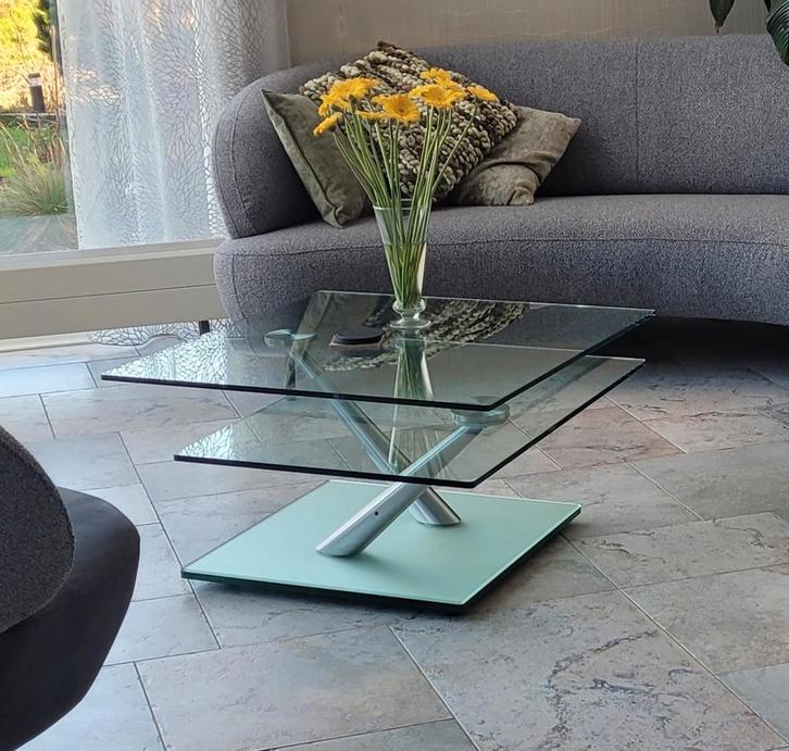 NAOS Cassius Design salontafel voor een leuk bod., Huis en Inrichting, Tafels | Salontafels, Gebruikt, Minder dan 50 cm, 50 tot 100 cm