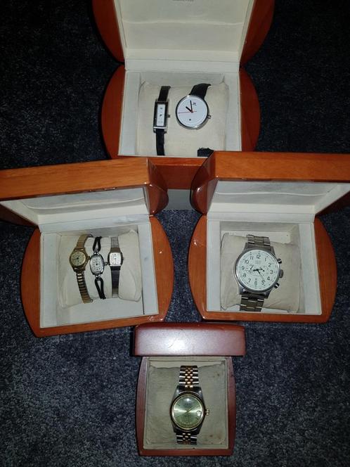 Horlogesverzameling(per stuk verkocht), Sieraden, Tassen en Uiterlijk, Horloges | Dames, Zo goed als nieuw, Rolex, Ophalen of Verzenden
