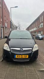 Opel Zafira 1.6 16V 85KW 2008 Zwart, Auto's, Opel, Voorwielaandrijving, 74 €/maand, 4 cilinders, 7 stoelen