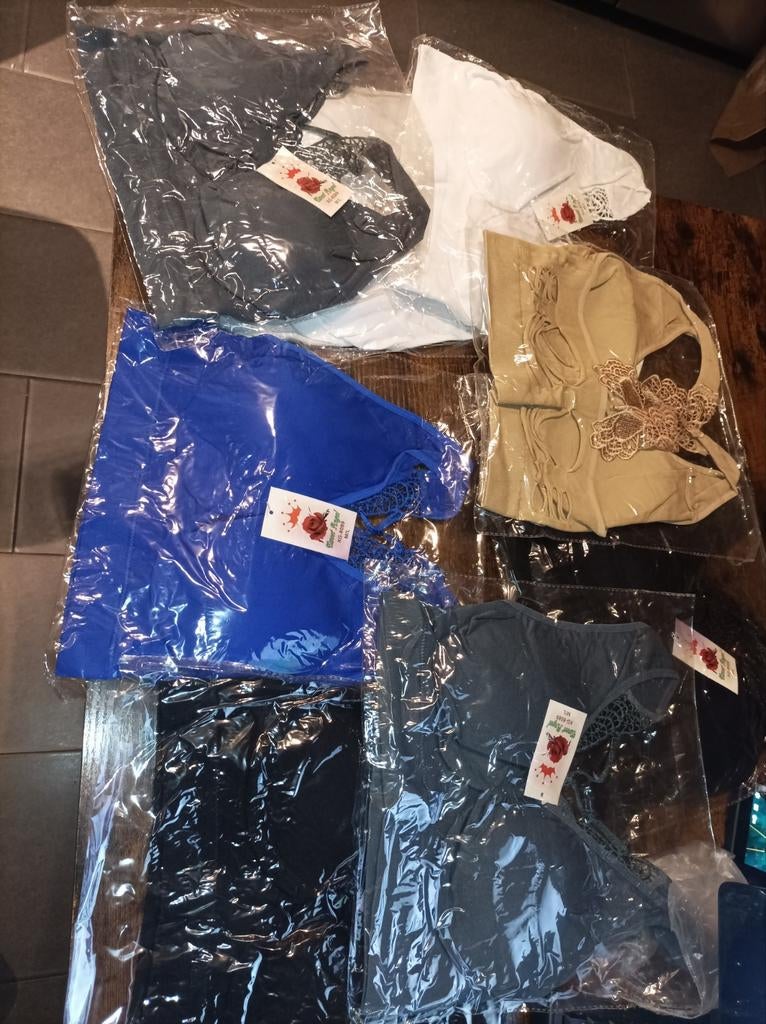 8 Stretch BH's Maat M/L, Sweet Angel, Ophalen, Overige kleuren, BH