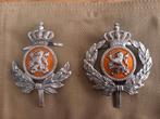 Petemblemen Koninklijke Landmacht Officier/Onderofficier, Ophalen of Verzenden, Landmacht, Nederland, Embleem of Badge