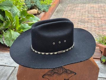 Stetson Cowboy Hoed - Zwart beschikbaar voor biedingen
