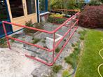 Balkonhek Staal Verzinkt - 334x156x100cm, Tuin en Terras, Ophalen, Gebruikt