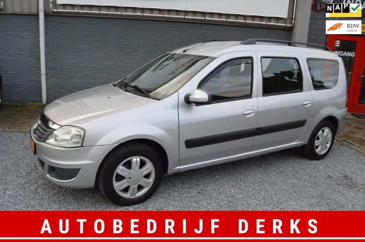 Dacia Logan MCV 1.6-16V Blackline Airco 5Drs Stuurbekrachtig, Auto's, Dacia, Bedrijf, Te koop, Logan MCV, ABS, Airbags, Airconditioning