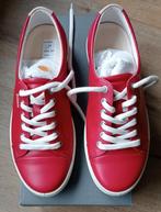 Ecco dames sneakers in de kleur rood maat 38 bijna nieuw, Ophalen of Verzenden, Zo goed als nieuw, Rood, Sneakers of Gympen