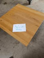 vierkante salontafel, Huis en Inrichting, Tafels | Eettafels, Ophalen, Rond, Zo goed als nieuw, Vier personen