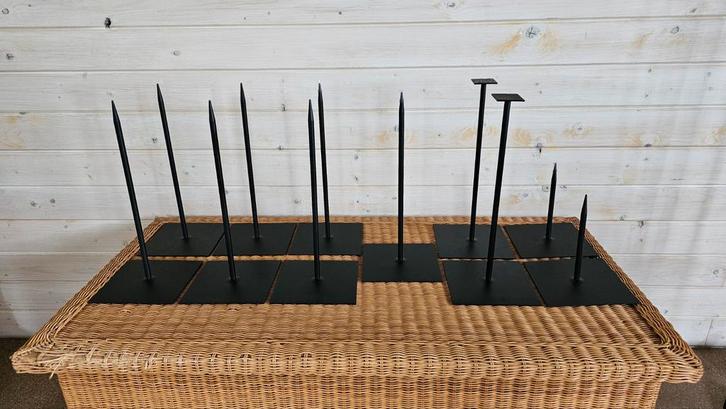 Metaalstaander - Metalen Pin, 40 en 20cm hoog, Hobby en Vrije tijd, Overige Hobby en Vrije tijd, Zo goed als nieuw, Ophalen