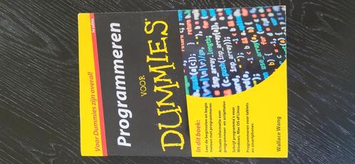 Wallace Wang - Programmeren voor Dummies, Boeken, Informatica en Computer, Zo goed als nieuw, Ophalen of Verzenden