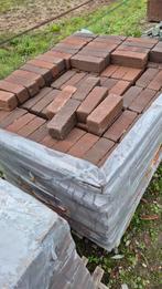 ✅️🧱18.5M2 GEBAKKEN DIKFORMATEN.  2 PALLETS, Ophalen of Verzenden, Gebruikt, Beton, Klinkers