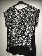 Zwarte HEMA top met stippen - Maat L, Zwart, Maat 42/44 (L), Ophalen of Verzenden, Zo goed als nieuw