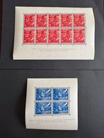 1942 Legioenblokken NVPH nr V402-403 postfris, Postzegels en Munten, Postzegels | Nederland, Verzenden, Na 1940, Postfris