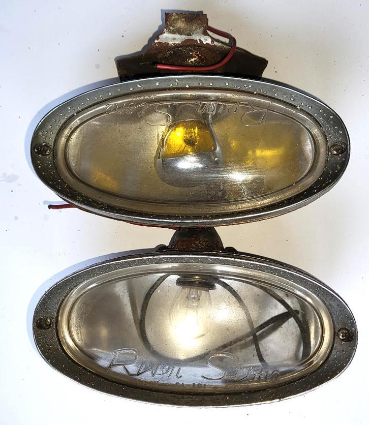 autolamp river stone gl 101 light made in japan Mistlampen, Auto diversen, Auto-accessoires, Gebruikt, Ophalen of Verzenden