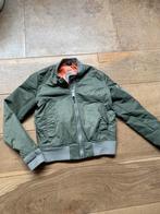 Schott stoer jack maat M, Ophalen of Verzenden, Gedragen, Maat 38/40 (M), Groen