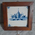 Antieke Delfts blauwe tegel NR 1, Antiek en Kunst, Antiek | Wandborden en Tegels, Ophalen of Verzenden