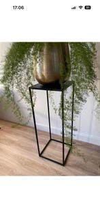 Zwart metalen plantenzuil. Mooie kwaliteit, Ophalen, Zo goed als nieuw