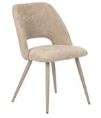 Eetkamerstoel Crème – | Elegant & Comfortabel Desi, Huis en Inrichting, Stoelen, Overige kleuren, Verzenden, Japandi, Hotel Chique, Modern