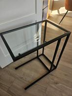 Metaal en glas tafel IKEA, Ophalen, Minder dan 50 cm, 50 tot 100 cm, 50 tot 75 cm