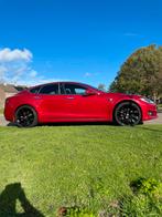 Tesla Model S 2018 Rood, Auto's, Tesla, Zwart, Origineel Nederlands, Elektrisch, Vierwielaandrijving