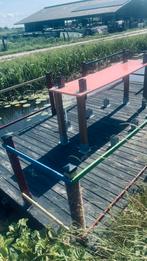 Boot terras drijvend terras vlot vlonder terrasboot, Ophalen of Verzenden, Gebruikt, IJzer