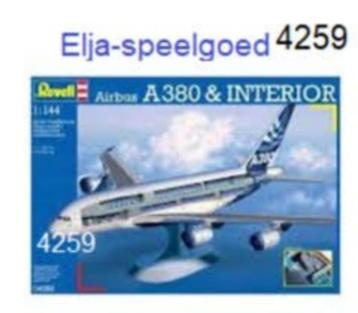 Modelbouw Revell 1:144 Airbus A 380 Interior 4259 vliegtuig beschikbaar voor biedingen