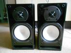 Zeer mooie Onkyo D-N10BX design luidsprekers, pianolak zwart, Audio, Tv en Foto, Luidsprekers, Gebruikt, 60 tot 120 watt, Front, Rear of Stereo speakers