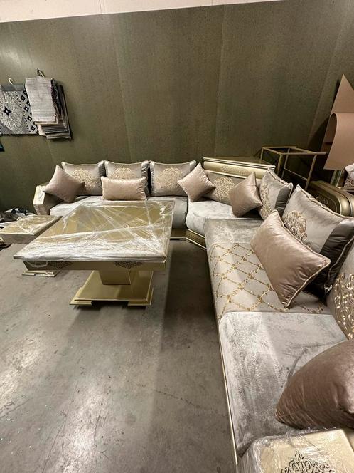 Marokaanse banken (sedari) ACTIE hele set voor 1750€, Huis en Inrichting, Banken | Sofa's en Chaises Longues, Zo goed als nieuw