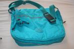 Kipling schooltas Madhouse kleur turquoise Top+ aapje Lars, Verzenden, Gebruikt, Aktetas of Boekentas