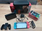 Nintendo Switch + 8 Games, Spelcomputers en Games, Games | Nintendo Switch, Ophalen, Gebruikt, Overige genres, 1 speler