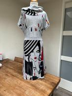 SMASH! jurk met col NIEUW maat XL (42) DX, Kleding | Dames, Jurken, Maat 42/44 (L), Nieuw, Grijs, Boven de knie