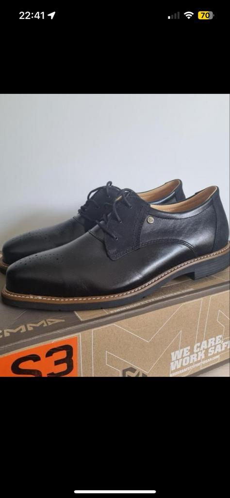 Emma Frontier Vito S3 Werkschoenen - Maat 44 - Nieuw!, Kleding | Heren, Schoenen, Nieuw, Werkschoenen, Zwart, Ophalen of Verzenden