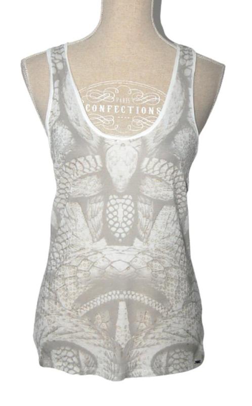 IKKS Pure Edition top, hemd, topje, wit, Mt. S, Kleding | Dames, Tops, Zo goed als nieuw, Maat 36 (S), Wit, Zonder mouw, Verzenden