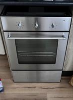 Oven TJÄNLIG IKEA Roestvrijstaal met kast en lade (Metod), Gebruikt, Oven, Hete lucht, 60 cm of meer