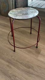 Vintage Shell Krukje, Huis en Inrichting, Stoelen, Ophalen, Gebruikt, Zwart, Eén