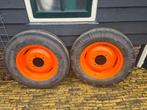 2 voorwielen 7.50x20  van Fiat tractor, Ophalen, Gebruikt