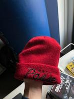 Rode Obey Posse Beanie, Ophalen of Verzenden, Zo goed als nieuw, One size fits all, Pet